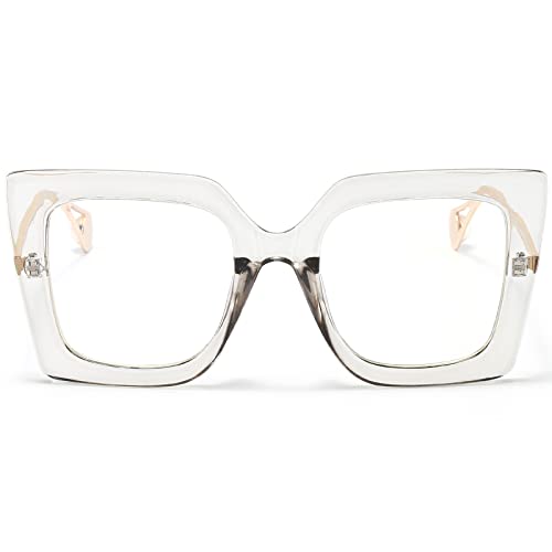 AIEYEZO Oversized Blue Light Glasses for