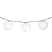 Solar Powered Lanterns String Lights - Outdoor Lighting - 25 LED Globe Lights Per String - 20 Feet