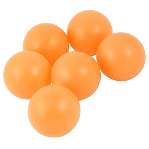 XuBa Plastic Table Tennis Balls Ping Pong Ball 40mm Diameter Orange Orange