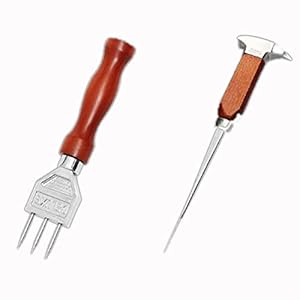 Roestvrijstalen Ijspriem + Ijsbeitel, Met Houten Handvat, Gereedschap Voor Het Verpletteren Van Ijs, Barman Ijsbreker…