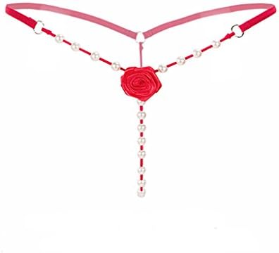 Holly Gibbons Women Pearls Erotic Thongs G-String Panties