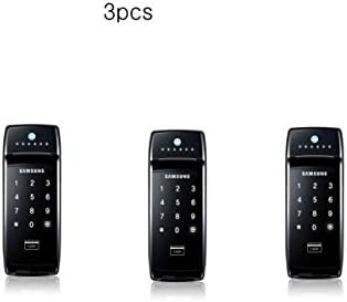 3pcs SAMSUNG SHS-2320 digital door lock + 2pcs of Key Tags keyless touchpad security EZON English manual pdf file