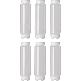 6 Pack FIFO 16 oz. Squeeze Bottles