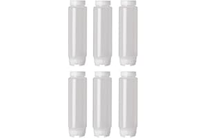 6 Pack FIFO 16 oz. Squeeze Bottles