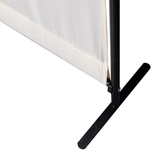 GOJOOASIS 4 Panel Room Divider Folding Privacy Screen Home Office Dorm
