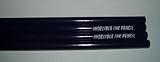 Indelible Ink Pencils, Graphite/Violet Purple - Blue Barrel 12 PK
