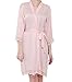 Women's Satin Lace Bride & Bridesmaid Robes (Blush)