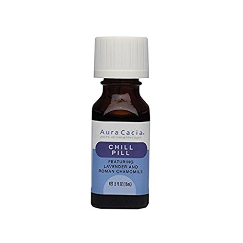 Aura Cacia Essential Oils - Chill Pill - Net Wt .5 FL oz.(15 ml)