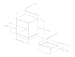 South Shore Logik 1-Drawer Night Stand, Pure White/Pink
