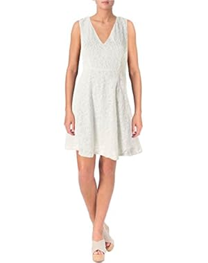 Theory Womens Mariam Textured Floral Print Casual Dress