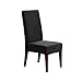 SureFit Stretch Pique - Shorty Dining Room Chair Slipcover - Black (SF36851)