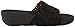 FitFlop Women's Flora Slide Flip Flop, Black, 7 M US