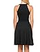 ACEVOG Women's Sleeveless Casual Flare Dress