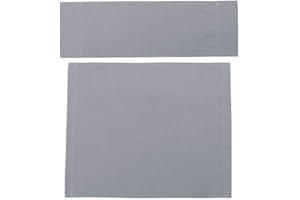 Upone Director Chair Canvas Replacement Cover kit for 18'' Directors Chairs,Movie Chair, Replacement Canvas Seat and Back for Home Director Chair,Black, Red, Green, Gray,Blue,Medium Size(Gray)