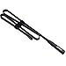 42.5-Inch ABBREE SMA-Male VHF UHF Dual Band 144/430Mhz Foldable Tactical Antenna for Yaesu FT-70DR,FT-2DR,FT-270R TYT Wouxun Ham Two Way Radio
