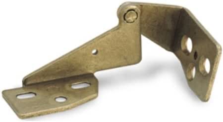 Download Amerock Knife Hinge Free Swinging Variable Overlay Right Hand/Left Burnished Brass - Cabinet And ...