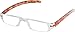 Fisherman Eyewear Slim Vision Rimless Reading Glasses with Temples (+1.50), Tortoise