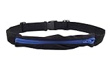 Ushoppingcart Portable High Elastic Anti-theft Outdoor Running Hiking Jogging Pouch Belt Waist Pack Fanny Bag, multicolor available (Dark Blue)