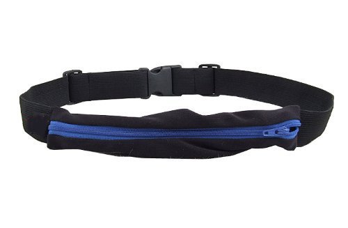 Ushoppingcart Portable High Elastic Anti-theft Outdoor Running Hiking Jogging Pouch Belt Waist Pack Fanny Bag, multicolor available (Dark Blue)