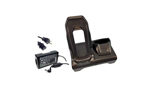Zebra Enterprise CRD-TC7X-SE2EU1-01 2-Slot Charge/USB/Ethernet Sharecradle for 1X TC70 Touch Mobile Computer and 1X Spare Battery, Requires Power Supply and AC Line Cord (Certified Refurbished)