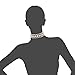 XY Fancy Women Fashion Punk Wide Collar Necklace Jewelry Drop Alloy Rhinestone Choker