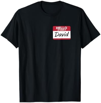 Amazon.com: David Name Shirts & Gifts Men's Personalized David