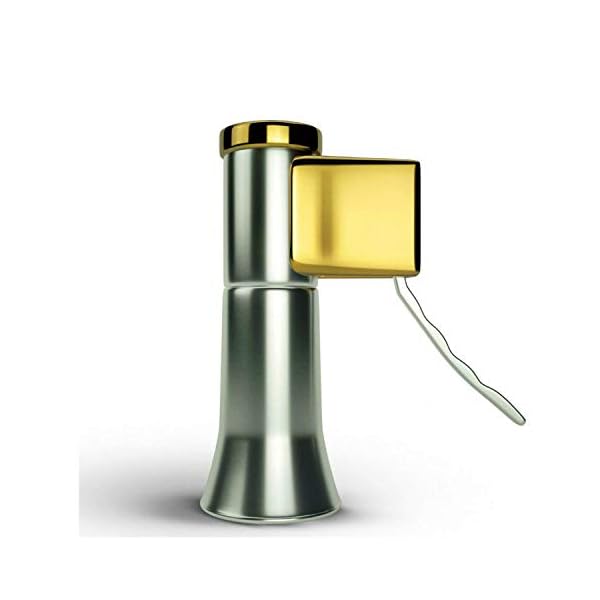 Descorjet® Silver - Ouvreur De Champagne Innovant Et Élégant En Acier Inoxydable Plaqué Argent, Accessoire Professionnel Pour Ouverture Facile Et Sûre