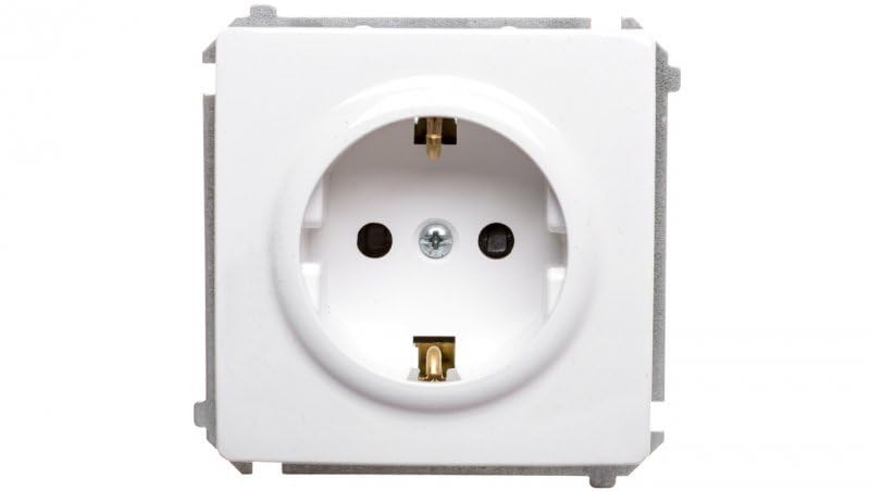 Kontakt-Simon BMGSZ1Z.01/11 Socket White Plastic IP20, 250 V 75 mm 42 mm