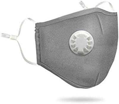 ZHISIDA Anti Pollution Masks Washable PM2.5 Foldable Mask with Valve and Activated CarbonFilters