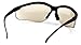 Pyramex Venture II Safety Eyewear, Indoor/Outdoor Mirror Anti-Fog Lens With Black Frame