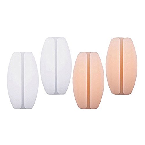 Auony 2 Pairs Bra Strap Cushion Holder Silicone Non-slip Comfort Bra Cushions Pads - Thumbnail 6