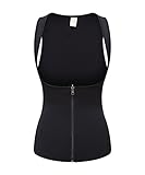 Mansy Women's Slimming Neoprene Vest Hot Sweat Shirt Body Shapers for Weight Loss
