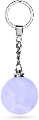 VUUR Moon Light Keychain: Ultimate 3D Printing Technology Lighting Moon Keychain Pendant | Key Ring &amp; Safety Night Light for Kids &amp; Adults| Attached To Purse, Backpack, Car Key | Gifting Idea