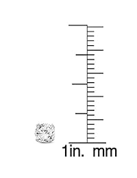 Pendientes de tuerca de diamante redondo con certificado TW IGI de 1 4 quilates en oro blanco de 14 K
