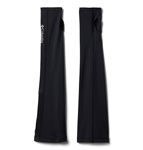 Columbia Unisex PFG Freezer Zero II Cooling Arm Sleeves, Black, S/M