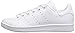 adidas Originals Unisex-Kids Stan Smith J Sneaker, White/White/White, 4 Medium US Big Kid