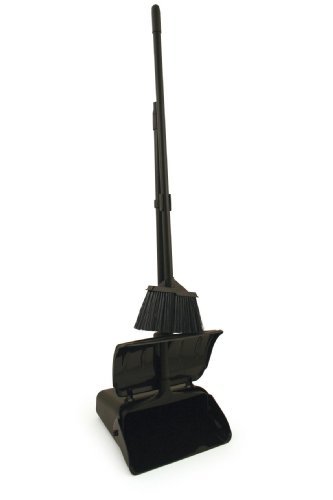 Long Handled Dustpan and Brush Long Handled Dust Pan and Brush with Wheels Self Closing Indoor Outdoor Dustpan and Brush