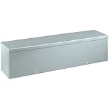 Wiring Trough, Mtllc, 6In.Hx 6In.Wx 24In.D - Electrical Boxes - Amazon.com