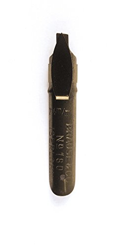 Brause 158025B - Calligraphy nibs for Nib Pen Holders - Box 15 Bandzug