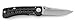 CRKT Ruger Go-N-Heavy EDC Folding Knife with Sheath: Heavy Duty Outdoor, Everyday Carry, Plain Edge Blade, Thumb Stud, Liner Lock, Aluminum Handle, Nylon Sheath R1801