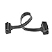 Launch Obd2 Cable, 16 Pin Male To Female Flat Ribbon Cable with Angled Connectors 120cm for all OBD2 Vehicles