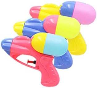 PIPIHUA 3 Packs 5" Small Trigger Water Guns Squirt Guns