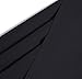 Onlyyou Window Grommet Thermal Blackout Curtain Drape for Boys Bedroom, 1 Panel, 52 x 84 Inch, Black
