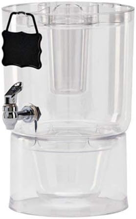 Buddeez 1.75 Gallon Party Clear Beverage Dispenser (2 Pack)