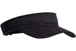 GEGEEN DOMOG Sun Visors Hats for Women Men Pub Golf Visor Summer Running Cotton Cap with Adjustable Strap