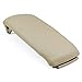 New Beige Leather Center Console Amrest Covers Lip For 00-06 Audi A6 2003 2005 2006 2000 2001 2002 2004