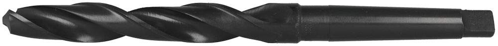 Heller Tools 215169 "0905" HSS Steel Drill Bit with Morse Taper Shaft, 0 V, Black, 30 mm