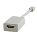 C&E Mini DisplayPort to HDMI Female Adapter Cable for Apple Macbook, Macbook Pro