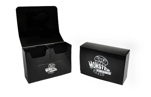 Monster protectors trading card double deck box with se…