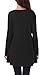 Taydey Women Lace Long Sleeve Tunic Top Casual Blouse With Pockets?Black XL